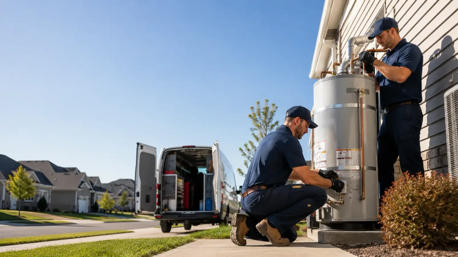 Water Heater Installation in Rock Falls, IA